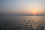 长江夕照