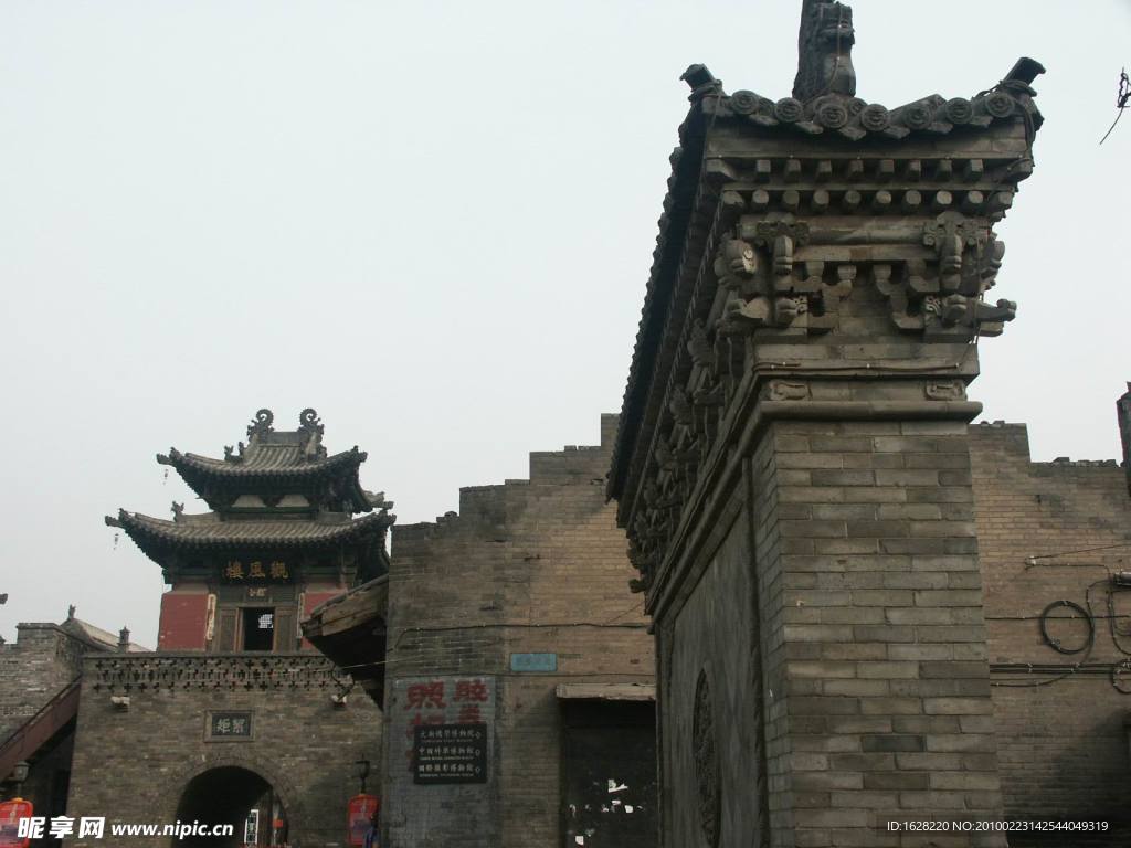 山西古建筑设计风景