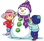 堆雪人 草莓女孩