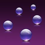 立体质感水晶球