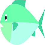 AI卡通动物集锦 小鱼 失量 生物世界 海洋生物 卡通 广告设计素材