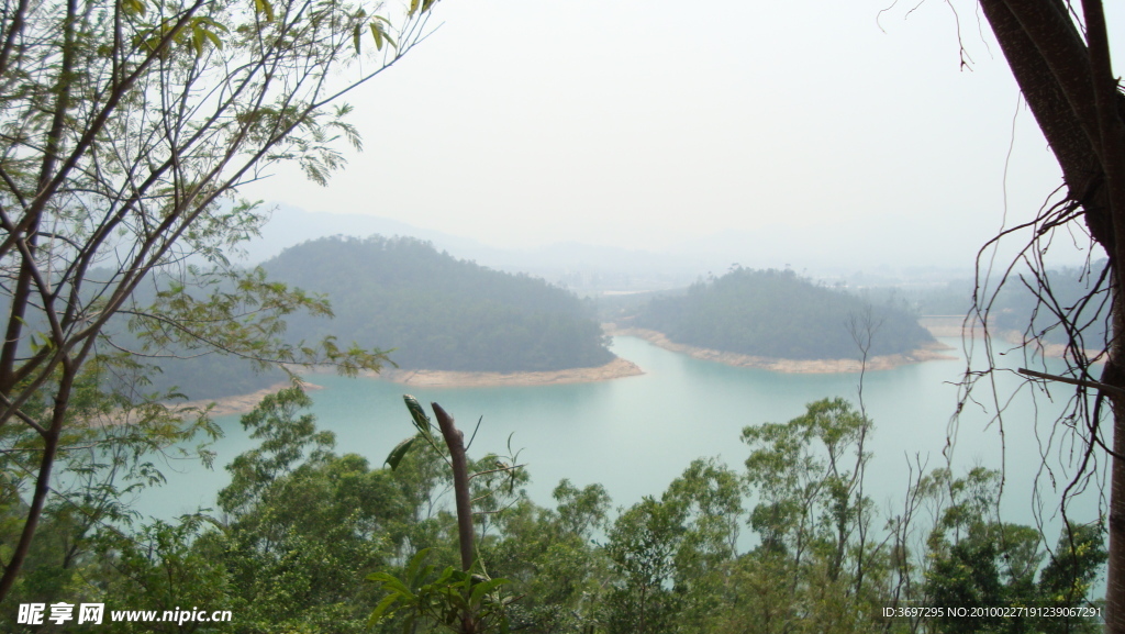 水库 风光 水岸