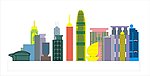 维多利亚港建筑平面图