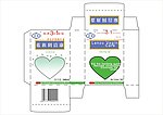 盒子展开图