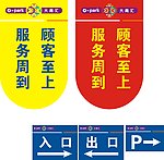 超市标识