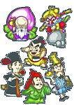 手绘POP插画人物