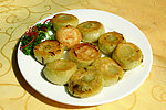 农家煎豆包