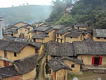 古村落过年景象