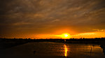 夕阳下的天空