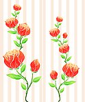 手绘花