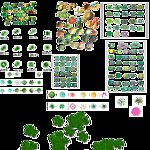 园林植物平面素材彩图
