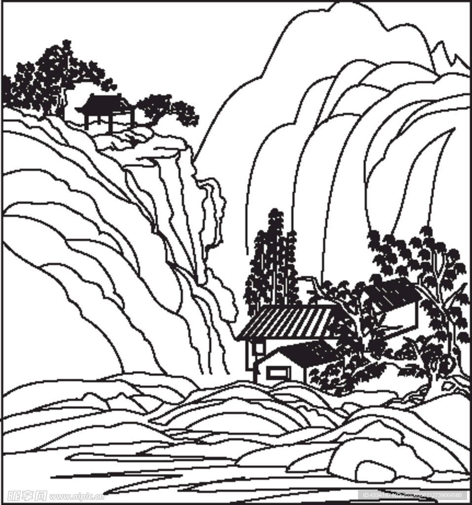 山间小屋