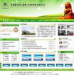 河南强狮兽药 医药网页模板 绿色网页模板 简单 大气 企业 黄金狮子