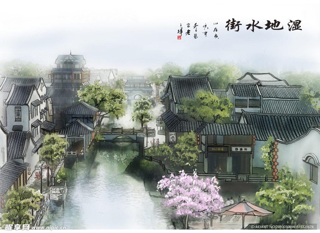 湿地水街