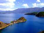 云南丽江泸沽湖风景区