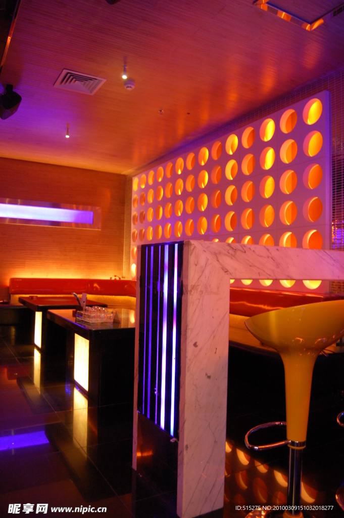 KTV 酒吧 室内景