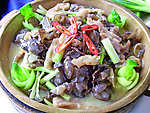 鸡汁毛豆煮云耳