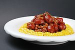 玉米烧猪尾