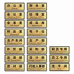 标示牌 标识牌 标牌