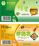 槐花蜂蜜和蜂蜜糖浆