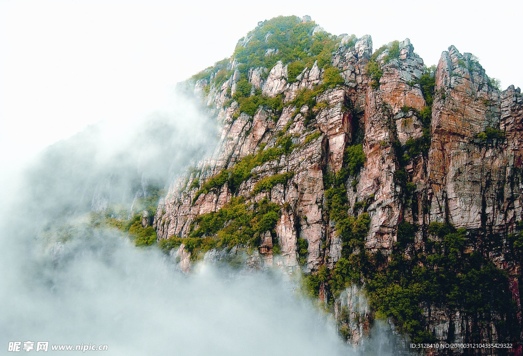 国画嵩山