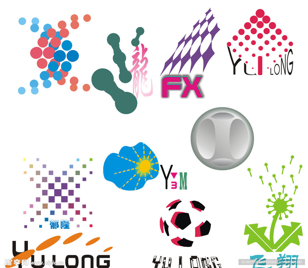 10种特色logo