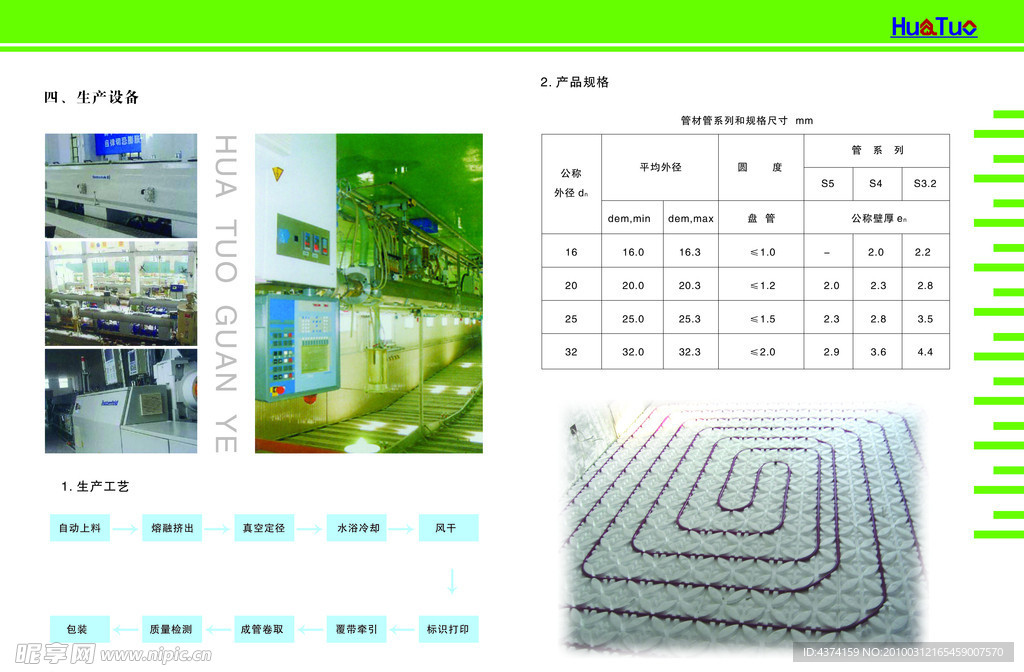 华拓管业小册子设计