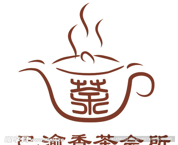 巴渝香茶会所LOGO