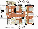 室内装饰设计平面图（CDR）