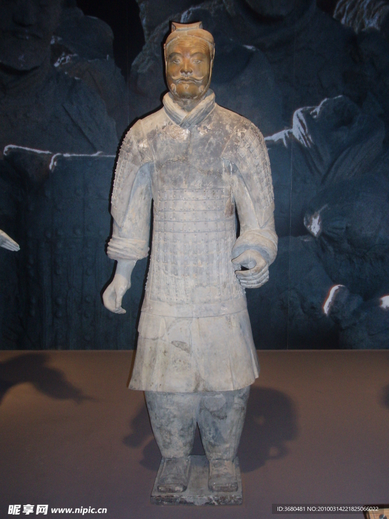 秦兵马俑 武士俑