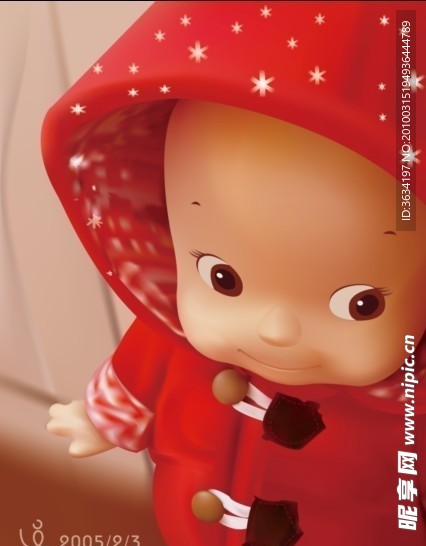 baby矢量图