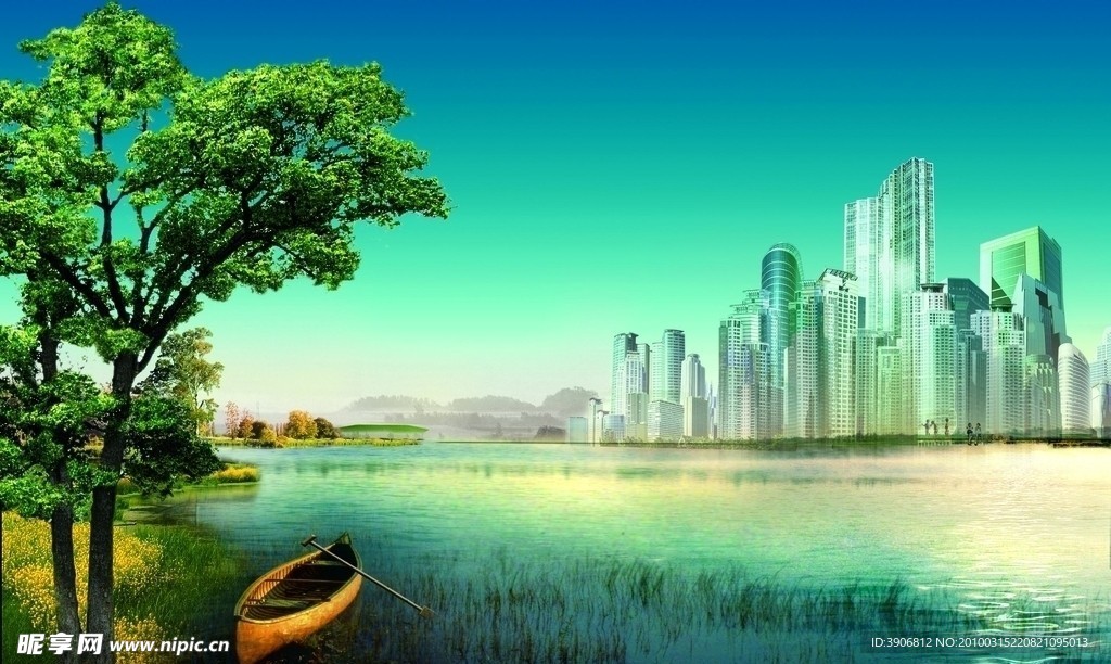 城市风景