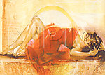 人物油画57104 （50厘米 X 70厘米）