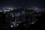 自然风景城市鸟瞰摄影照片