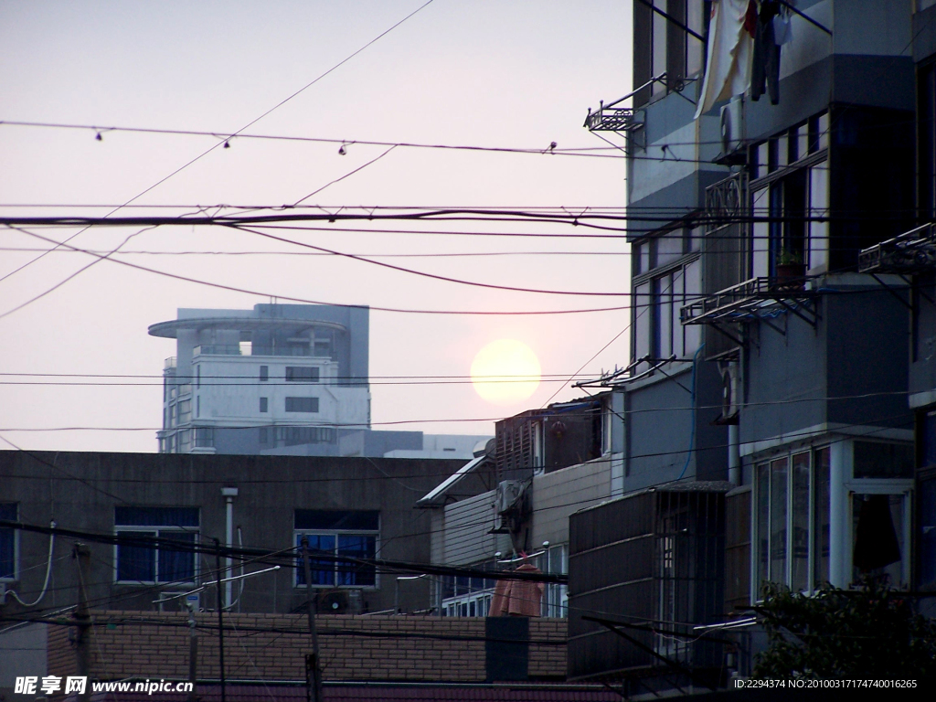 落寞的夕阳