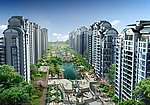 小区效果图