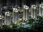 夜景效果图