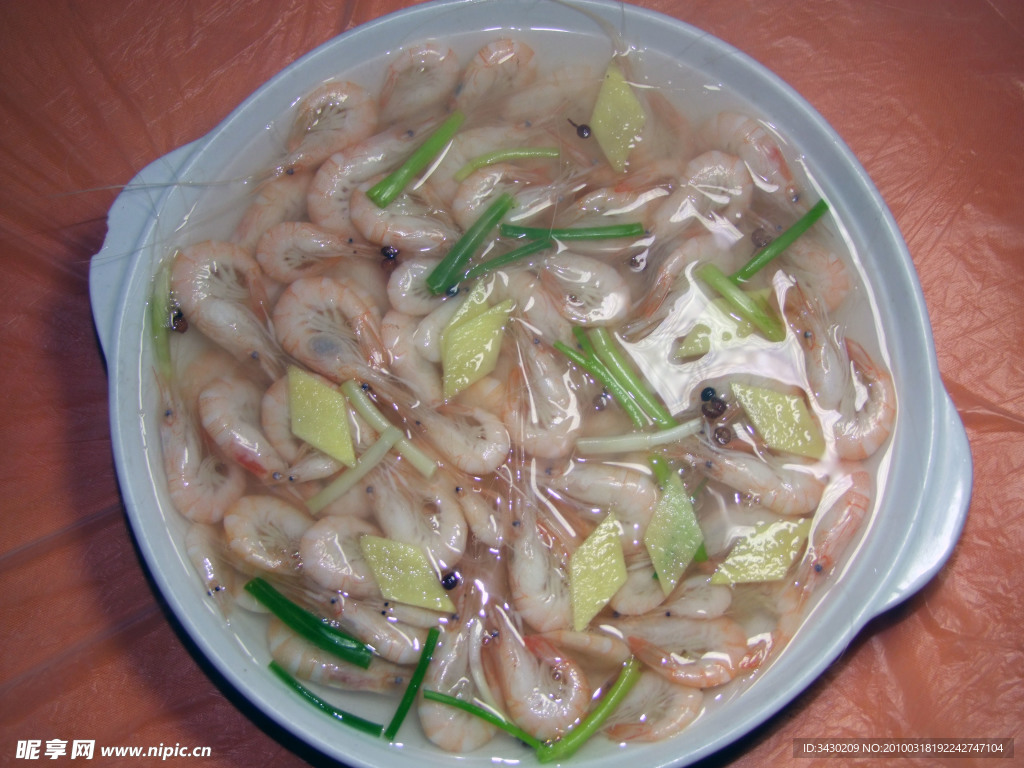 清蒸白米虾