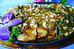 鹅肝酱肉碎茄子