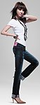 Jolin 蔡依林 Levi 39 s 牛仔裤广告宣传图