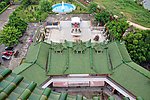 庙宇建筑鸟瞰