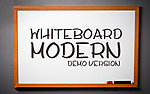 Whiteboard Modern Demo字体