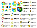 logo图形模板矢量素材