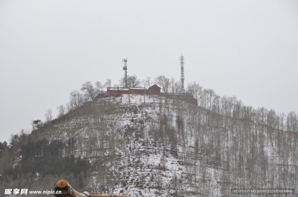 五台山雪景