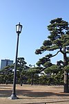 日本东京皇宫草坪