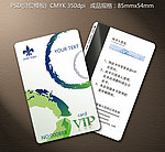 vip卡 会员卡 高精度贵宾卡设计模板
