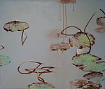 意象油画 荷之四