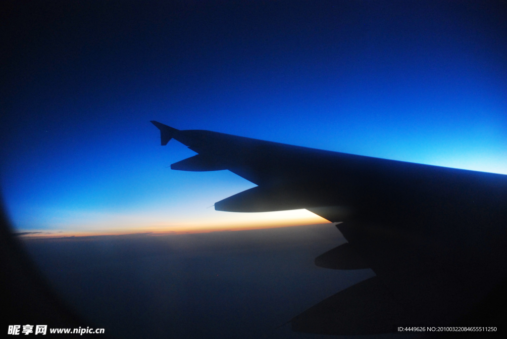 高空落日