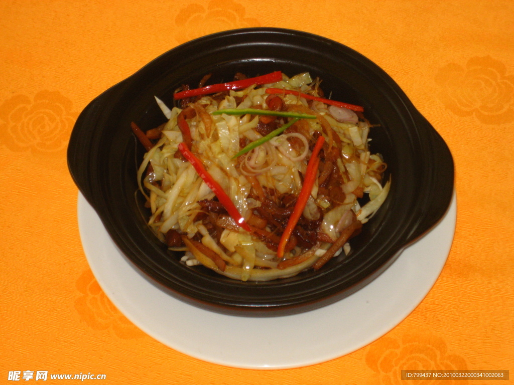 腊味椰菜煲