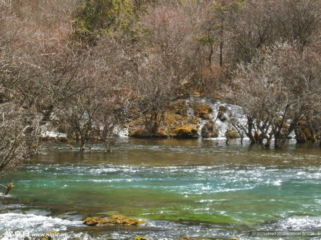 九寨沟风景水